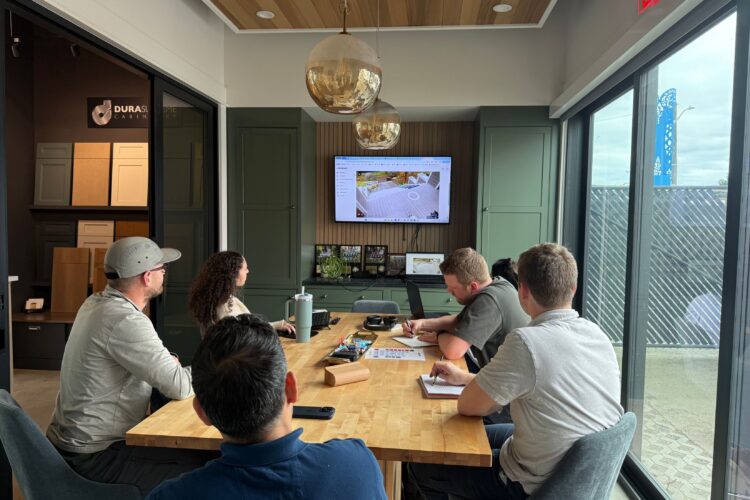 Day in the life of a Superintendent Harjo - handoff meeting internal handoff meeting before a project kickoff