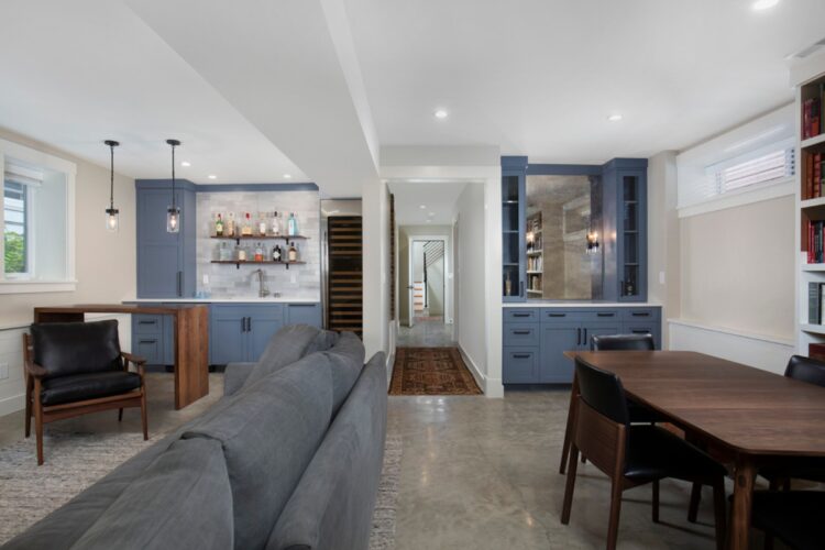 Major Basement Remodel in Seattle, Daylight Basement with Upgraded Features