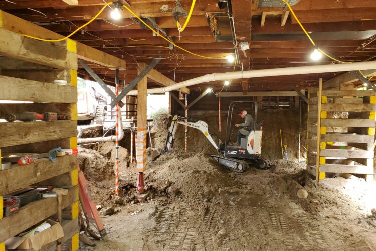 excavation-under-house-lift