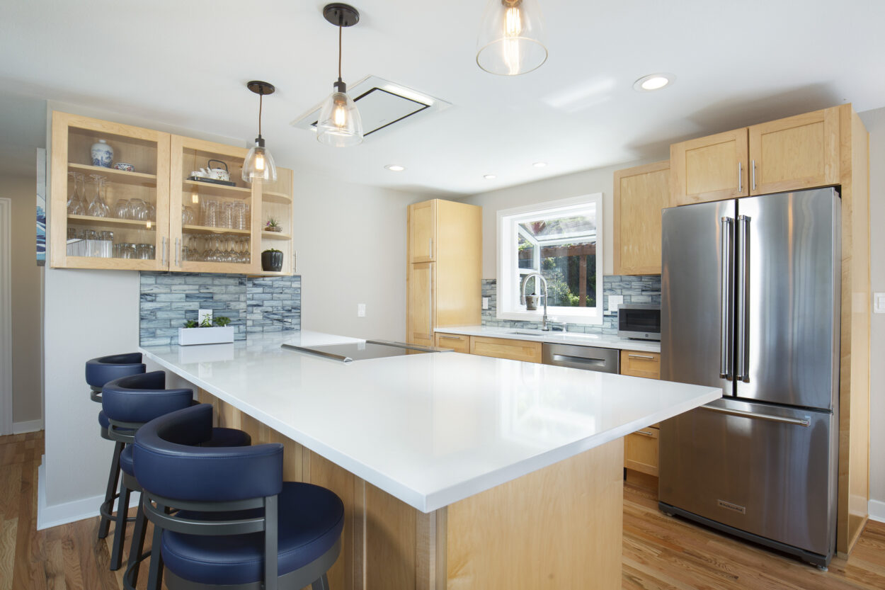 Home remodeling project transforms kitchen into bright and open space